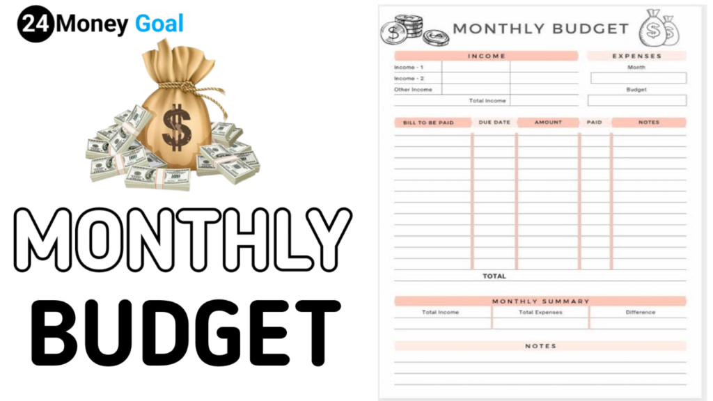 monthly budget banaye